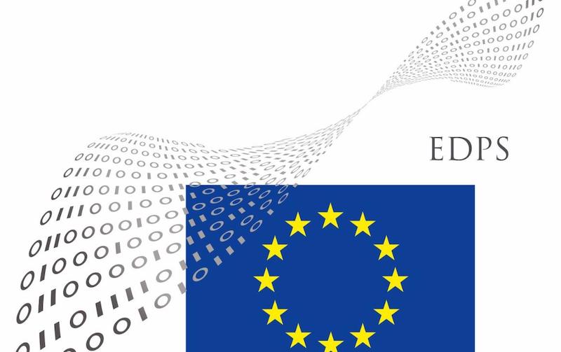 EDPS logo with EU flag, European Data Protection Supervisor