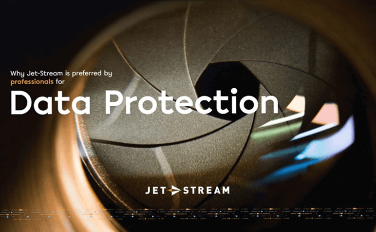 Cover of the Jet-Stream Data Protection brochure