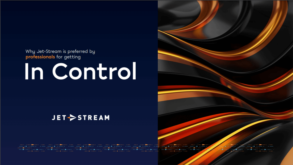 Cover of the Jet-Stream In Control brochure