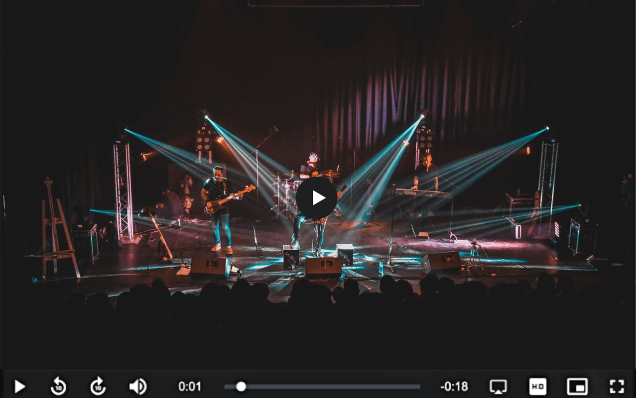 HTML5 video player