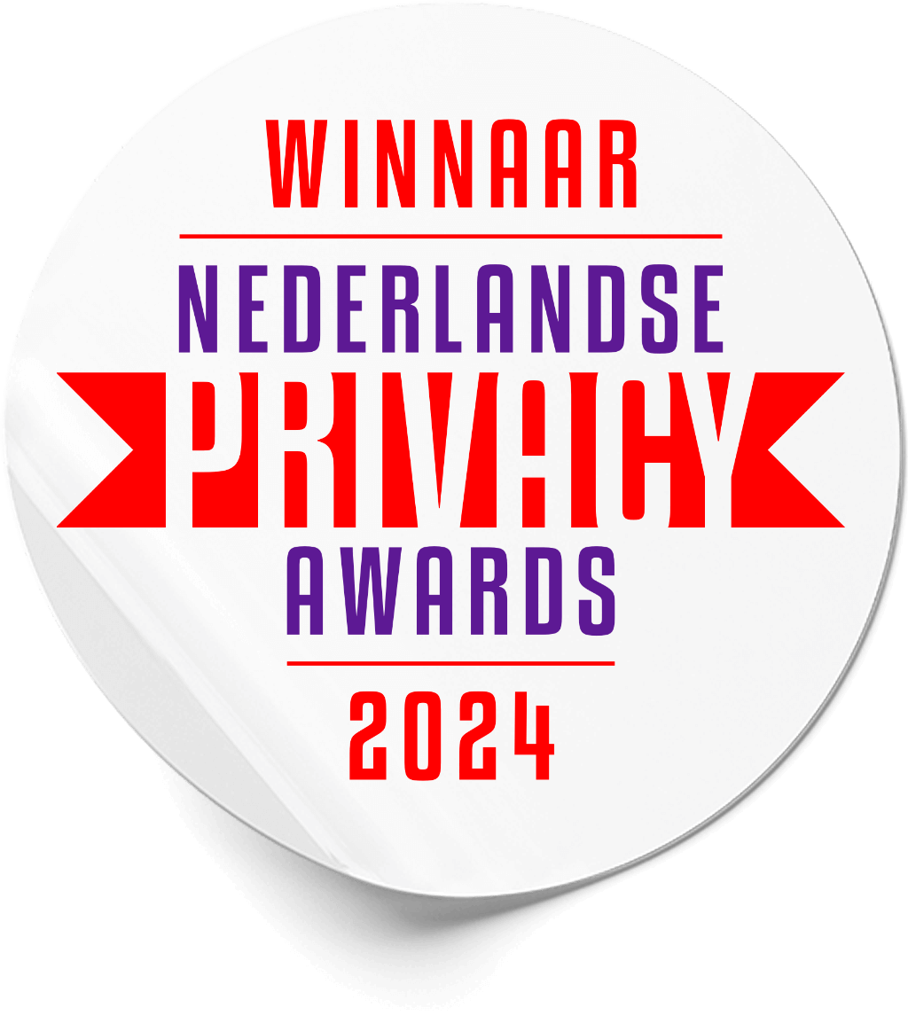 Nederlandse Privacy Awards 2024 winner sticker