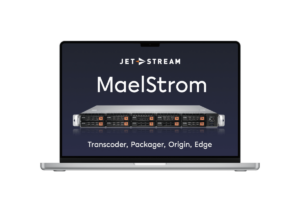 MaelStrom brochure cover: transcoder, packager, origin and edge server