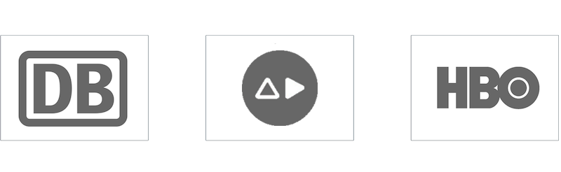 Strip of logos of Jet-Stream streaming customers